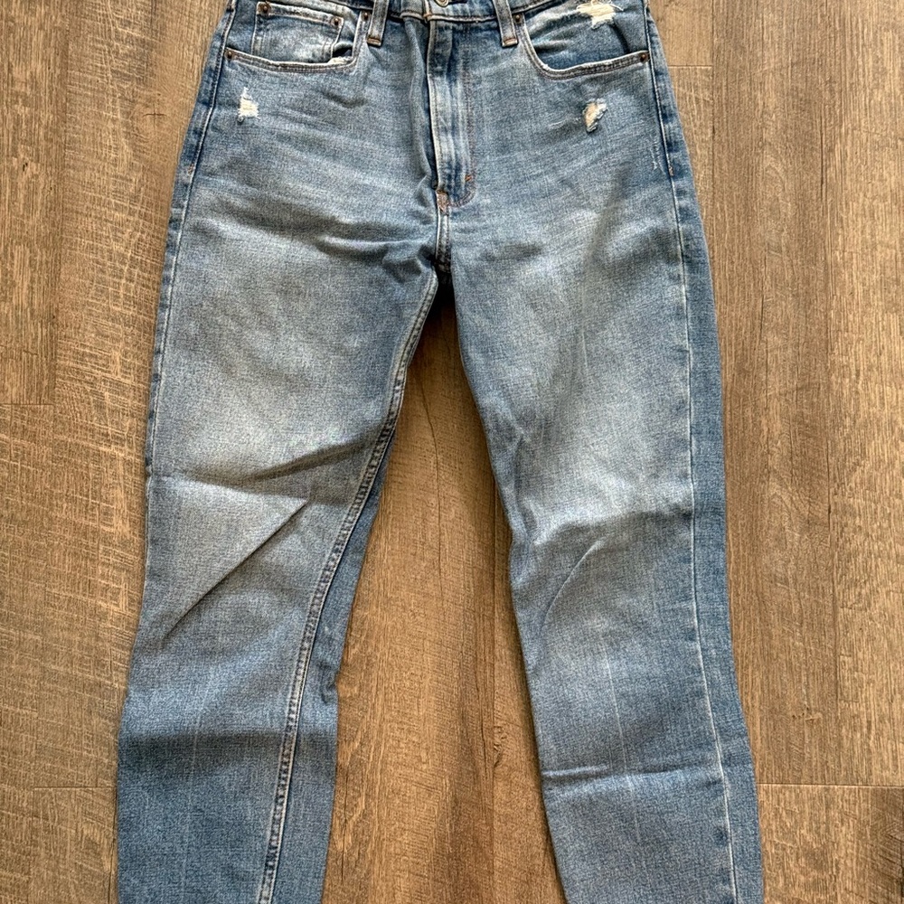 Abercrombie & Fitch Women's Skinny Jeans - Light Blue Wash